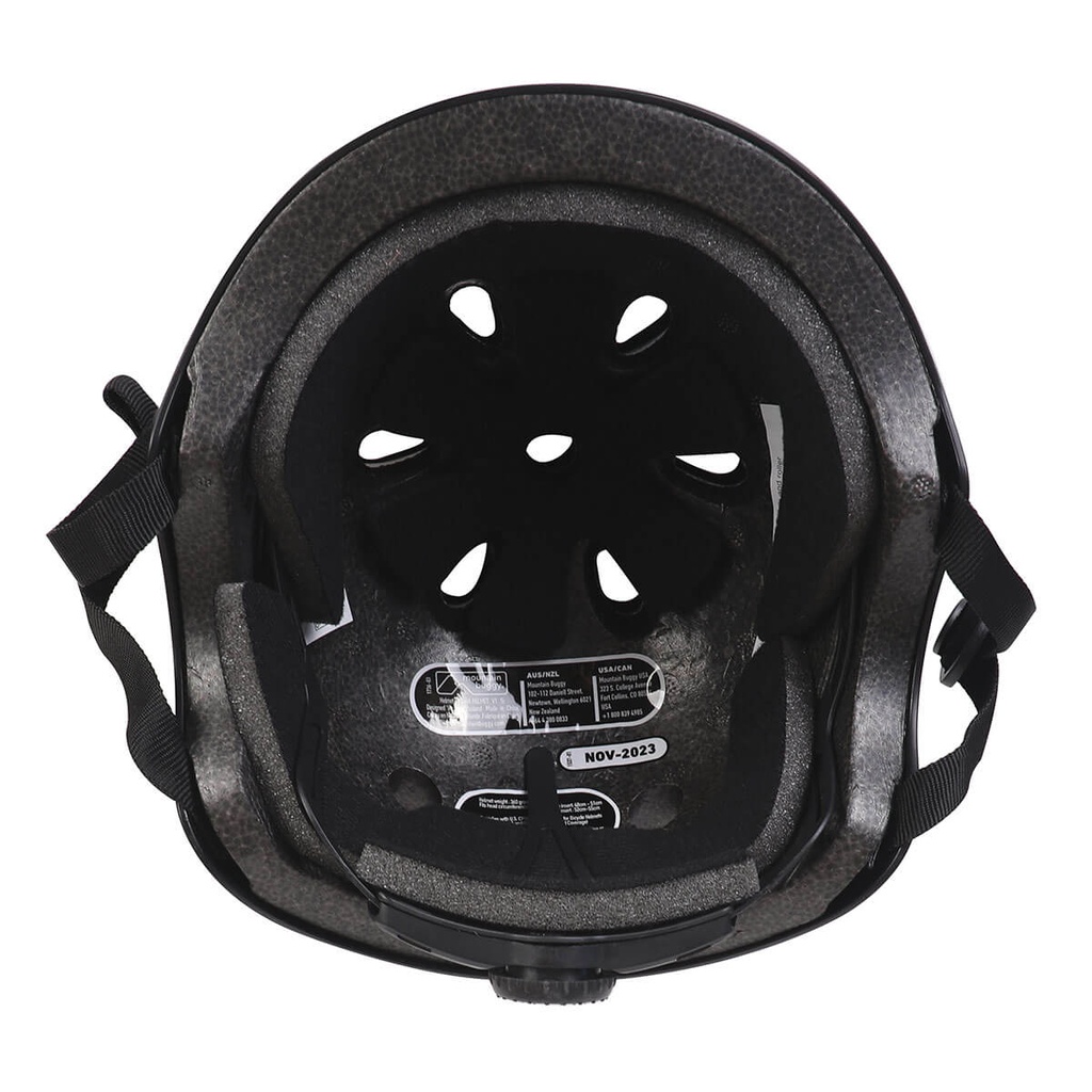mountain buggy helmet inside view_black